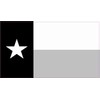 StickerTalk Texas Flag Vinyl Sticker, 4.25 inches by 2.5 inches