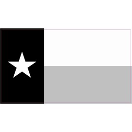 StickerTalk Texas Flag Vinyl Sticker, 4.25 inches by 2.5 inches