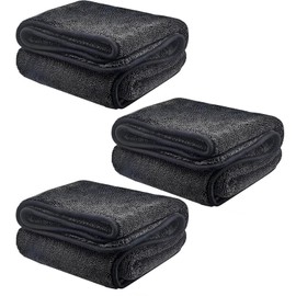 Syylqyr 3 PCS Magic Cleaning Cloth Magic Wipe Bathroom Drying Cloth for Cleaning Shower Glass for Removing Water in Kitchen for Windows, Bathroom, Car