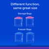Ziploc Gallon Food Storage Bags, Stay Open Design with Stand-Up