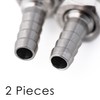 Hose Barb Bulkhead Stainless Steel Barbed Tube Pipe Fitting Coupler
