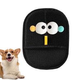 Static Removal Gloves For Pet Hair | Pet Grooming Gloves - Static Two-Way Reusable Washable Sticky Gentle Deshedding Tool For Dog Bathing Indoor Travel