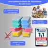 Walfinus Premium XXL Set of 8 Scratch-Free Washing Up Sponges,