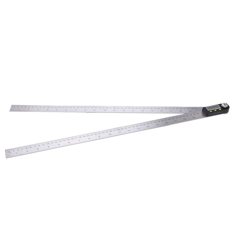 0‑500mm Digital Angle Finder Ruler 0‑360° LCD Protractor Angle Gauge
