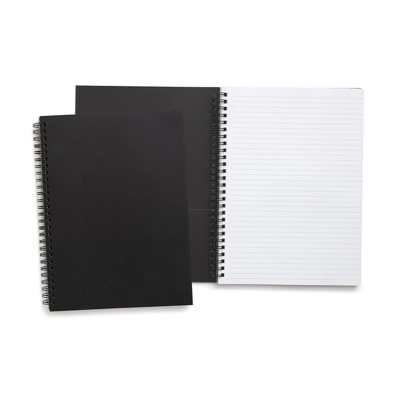 Tru Red Medium Soft Cover Ruled Notebook, Blk Tr54987