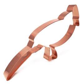 Cardinal Figurine Bird Cookie Cutter - Handcrafted Copper Cardinal Cookie Cutter for Cardinal Lovers & Collectors -USA Made - Food Safe, Durable - Includes Recipe, Versatile Use