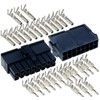 Molex Black 16-Pin Connector Pitch 4.20mm.0165" w/18-24 AWG Pin Mini-Fit