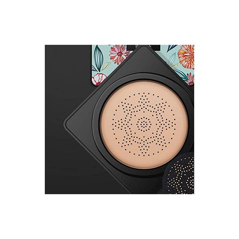 Lovelycat Base Maquillaje Cojín Aire Mushroom Head Tono Piel Uniforme