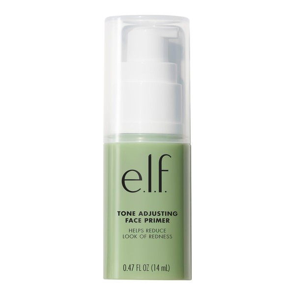 e.l.f. Tone Adjusting Face Primer, Makeup Primer For Neutralizing Uneven