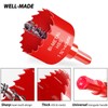 Otutefo Bi-Metal Hole Saw Set, Drill Bit for Wood, Plastic,