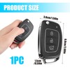 3 Button Remote Control Key Shell for Hyundai i20, i30,