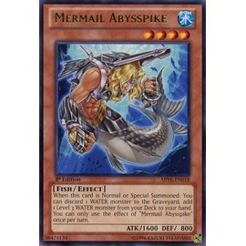 YU-GI-OH! - Mermail Abysspike (ABYR-EN018) - Abyss Rising - 1st Edition - Rare