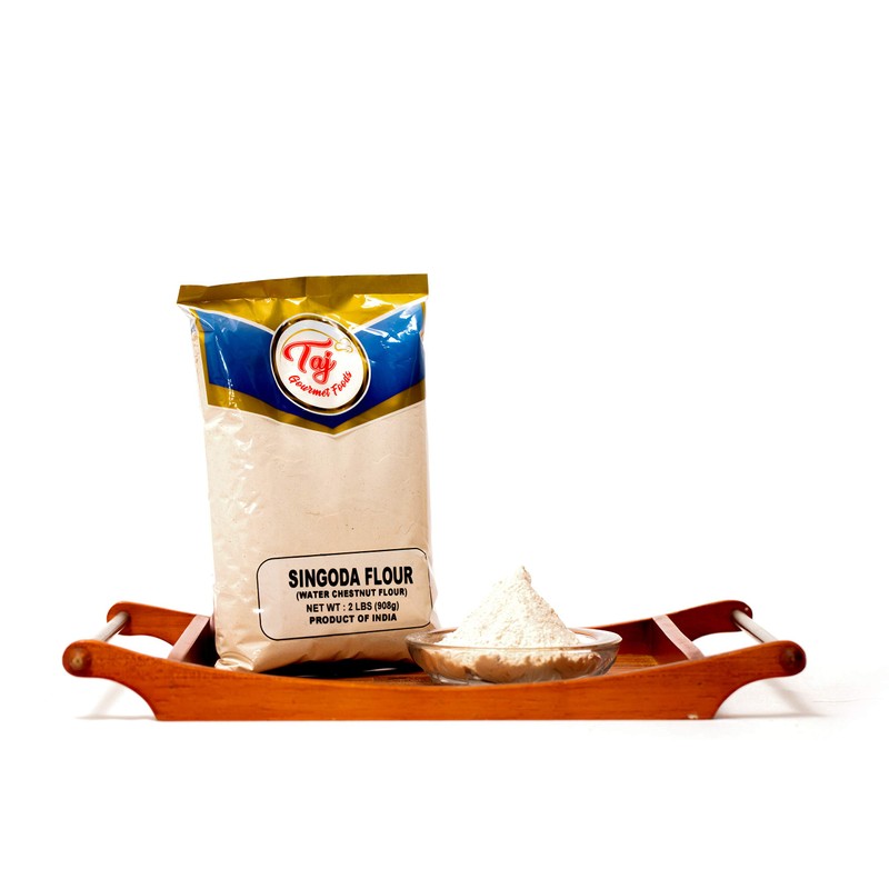 TAJ Premium Singoda Flour, Water Chestnut Flour, 2-Pounds