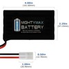 Mighty Max Battery 9.6V 2000mAh NiMH Battery for XMODS Custom