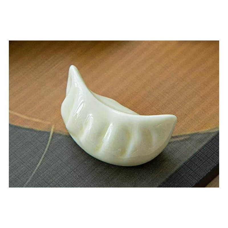 speed mao Funny Delicious Dumplings Ceramic Chopsticks Rest Caratry Set