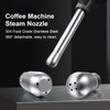 Coffee Machine Steam Nozzle, 304 Stainless Steel Multiple Holes Tip