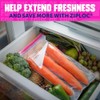 Ziploc Tall Food Storage Bags, 10 Count