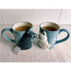 Sun Art SAN2754-1 “Rabbits” Kissing Pair of Mugs, 11.2 fl.