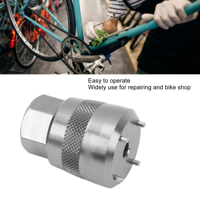 Bike Crank Cover Installation Removal Tool Aluminum Alloy Crank Arm