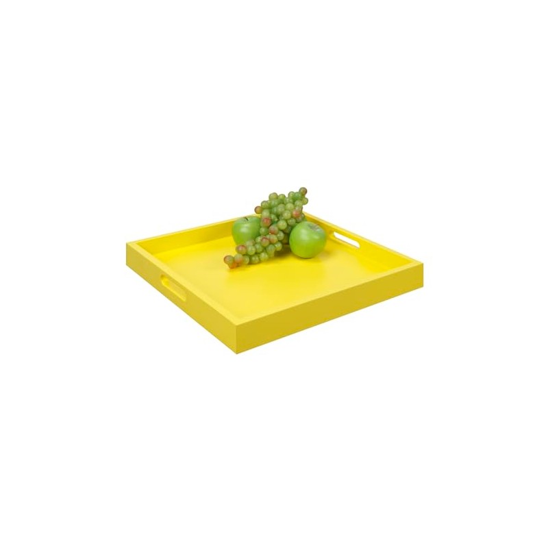 Maykoosh Mediterranean Mastery Tray, Urban Serving Tray with Cut Out