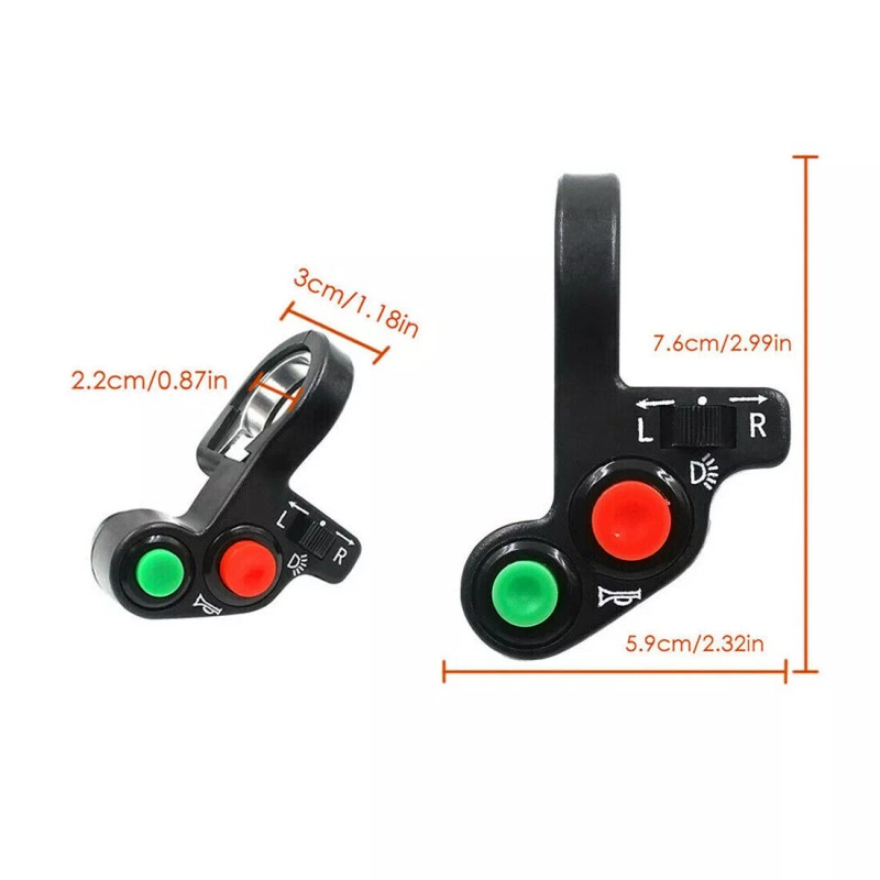 X-LIGHT ATV UTV Handlebar ON OFF Switch SXS Street Legal