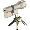 ABUS EC550 Profile Knob Cylinder Length Z45/K1.57" with 3 Keys