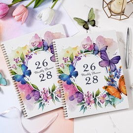 2026-2028 Monthly/Calendar Planner - 3 Year Monthly Planner 2026-2028, January 2026 - December 2028, 9" x 11", 36- Month Calendar with Colorful Tabs, Inner Pocket