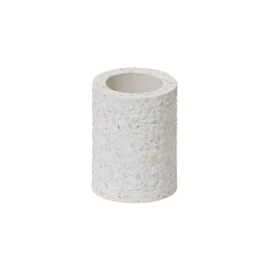 soil Diatomaceous Earth Tooth Brush Stand Mini White