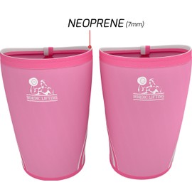 Nordic Lifting Knee Sleeves (1 Pair) Support & Compression for Weightlifting, Powerlifting & Cross Training - 7mm Neoprene Sleeve for The Best Squats - Both Women & Men