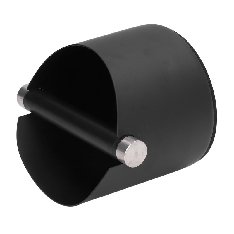 Coffee Grounds Bucket Stainless Steel Rubber Coffee Dump Bin for