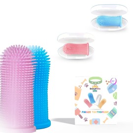 360° Toothbrush for Dogs–the Easy to Use Dog Tooth Brushing Kit, Complete Oral whit of the Toothbrush for Dogs you will get the Hygiene, Takes Care of Teeth and Gums, Ideal for Pets of All Ages-2 Pack