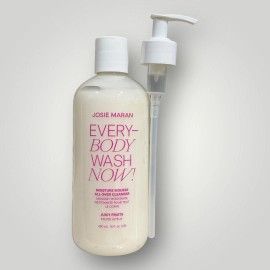 Josie Maran Every Body Wash moisture mousse Now 480ml/16Oz With Pump JUICY FRUIT