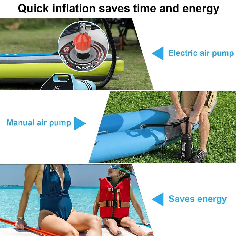 Uqingo Stand Up Paddle Board Pump Accessories, Sup Adapter for