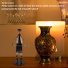 Piano Player Figurine Stable Base Elegant Decorative Metal Musical Statue