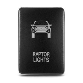 Raptor Light Switch for 3rd Gen Tacoma 2015+ Blue Push Button 32mm