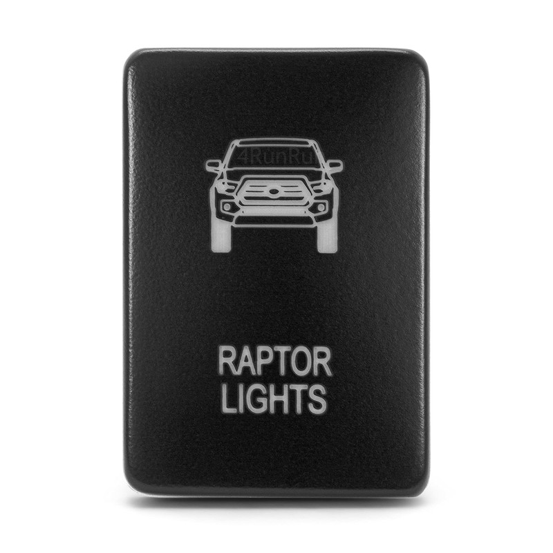 Raptor Light Switch for 3rd Gen Tacoma 2015+ Blue Push