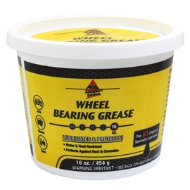 AGS Automotive Solutions - Wheel Bearing Grease, Tub, 16 oz, Superior Lubrication in Extreme Conditions, Prevents Premature Wear and Tear, Maximum Rust and Corrosion Protection,