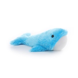 Apricot Lamb Naughty Whale Becky Plushies Stuffed Animals for Kids, Soft Cute Plush Toys for Baby Girl and Boy, Fluffy Blue Fish 8.5 Inches