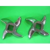 TWIN PACK Meat Grinder Knife Blade Size 22 fits LEM,