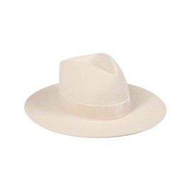 Lack of Color Women's Benson Tri Tall Triangle Crown Fedora (Beige, Medium (57 cm))