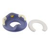 Kids Potty Training Seat Soft PU Cushion Splatter Proof Stable