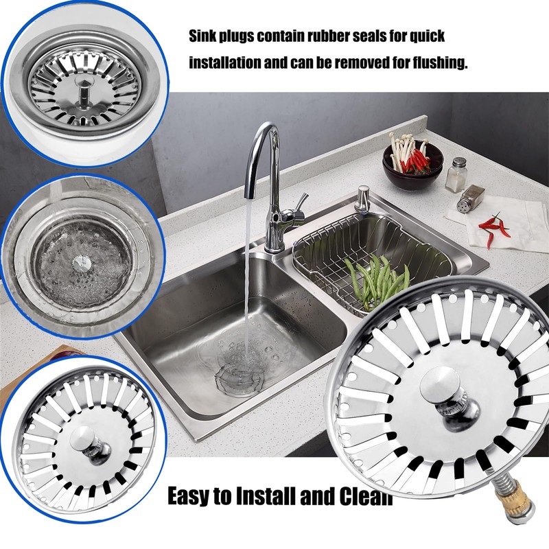 Blanco125555 Sink Strainer Basket 82 mm Can Replace with Spigot