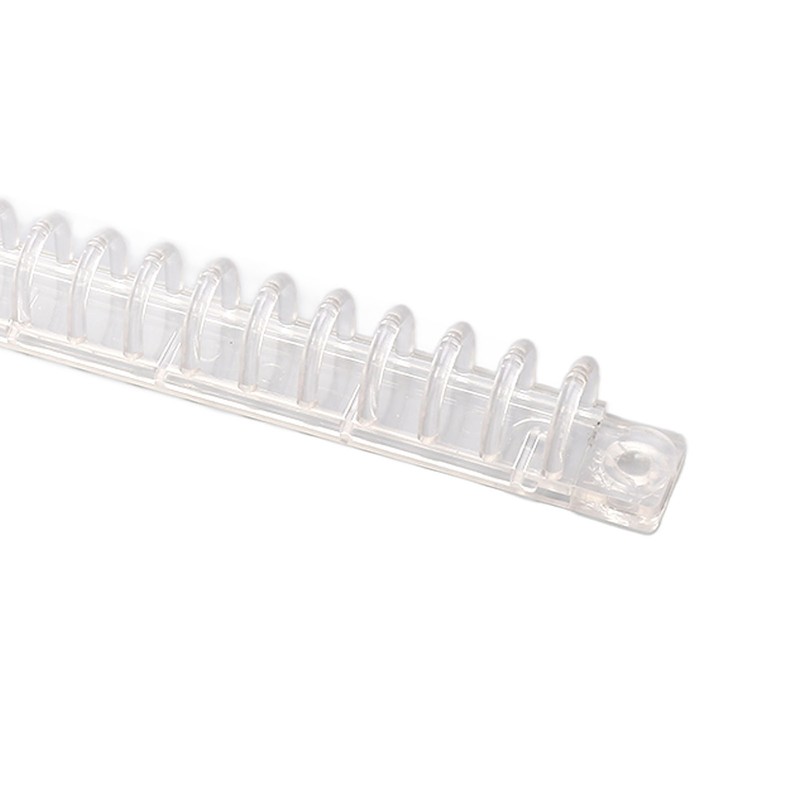 10Pcs Binding Spines Plastic Comb Spiral Coil 26 Holes 100