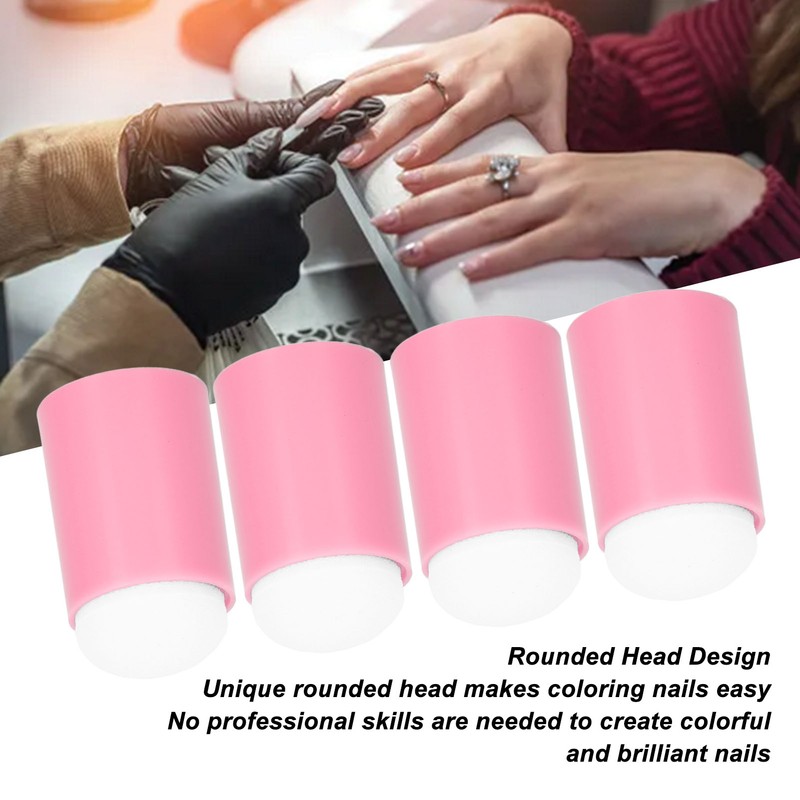 50pcs Ink Pad Smudge Sponge Multipurpose Soft Flexible Lightweight Finger