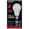 Satco Lighting S29811-11 Watt A19 LED Dimmable Frosted Light Bulbs