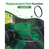 302040092 Lawn Mower Multi Wedge Belt Fit for PSM2521PH PSM2521SH