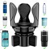 Car Cup Holder Expander, Cup Holder Extender Adapter with Expandable