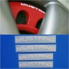 Mustang Brake Calipers HIGH TEMP Decals Sticker Set of 4