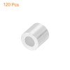 uxcell 120Pcs Aluminum Crimping Loop Sleeve for 3/32" Diameter Wire