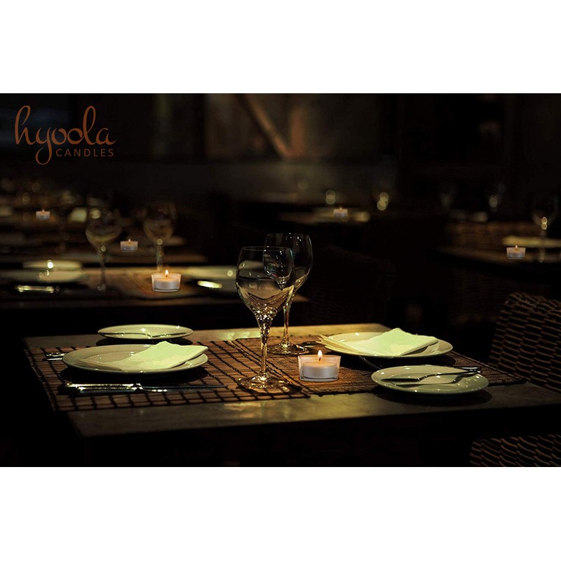 Hyoola Tea Lights Candles - 300 Bulk Candles Pack -